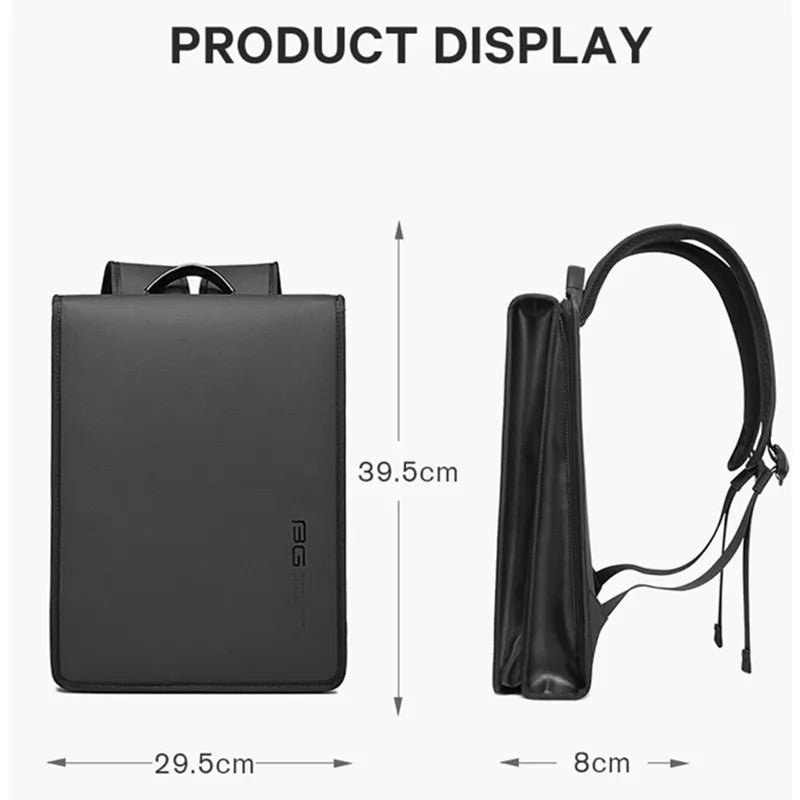 BANGE Neue Design Männer Rucksack Wasserdicht Passt für 14,1 zoll Laptop Tasche Teenager Reisetasche Schule Tasche Stadt Business Rucksack Mann