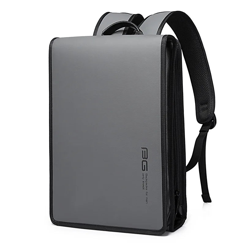 BANGE Neue Design Männer Rucksack Wasserdicht Passt für 14,1 zoll Laptop Tasche Teenager Reisetasche Schule Tasche Stadt Business Rucksack Mann