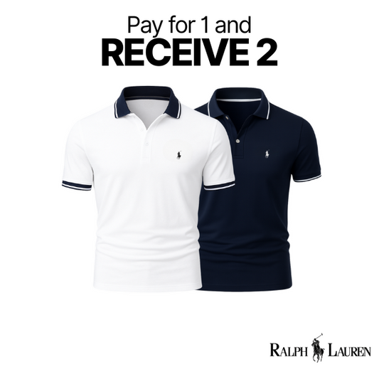 [BUY 1 GET 2] Premiere Polo Shirt Kit – Professional Line by R. Ꮮаᴜгеn (2-Pack)