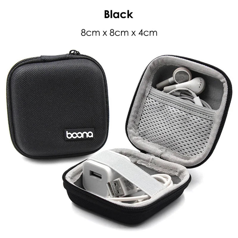 Tragbare Kopfhörer Lagerung Tasche Daten Kabel Organizer Tasche Multifunktionale Digitale Gadgets Fall Ladegerät U Disk Schutzhülle