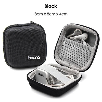 Tragbare Kopfhörer Lagerung Tasche Daten Kabel Organizer Tasche Multifunktionale Digitale Gadgets Fall Ladegerät U Disk Schutzhülle