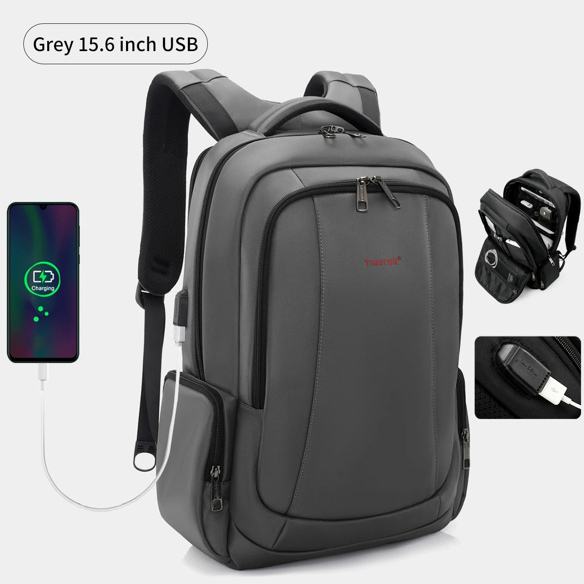 Tigernu Männer Rucksack 14 15,6 17,3 zoll Laptop Rucksack Taschen Für Männer Anti Diebstahl Taschen Schule Rucksack Männlichen Reise Rucksack Rucksack