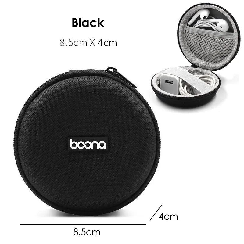 Tragbare Kopfhörer Lagerung Tasche Daten Kabel Organizer Tasche Multifunktionale Digitale Gadgets Fall Ladegerät U Disk Schutzhülle