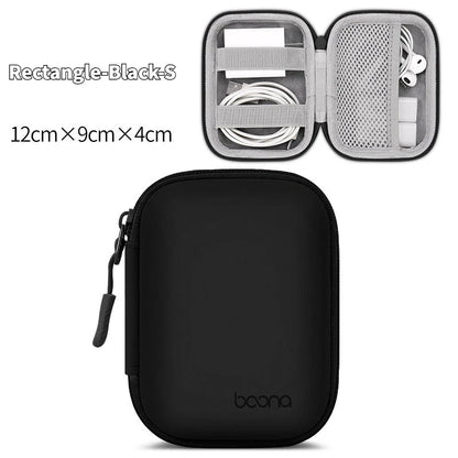 Tragbare Kopfhörer Lagerung Tasche Daten Kabel Organizer Tasche Multifunktionale Digitale Gadgets Fall Ladegerät U Disk Schutzhülle