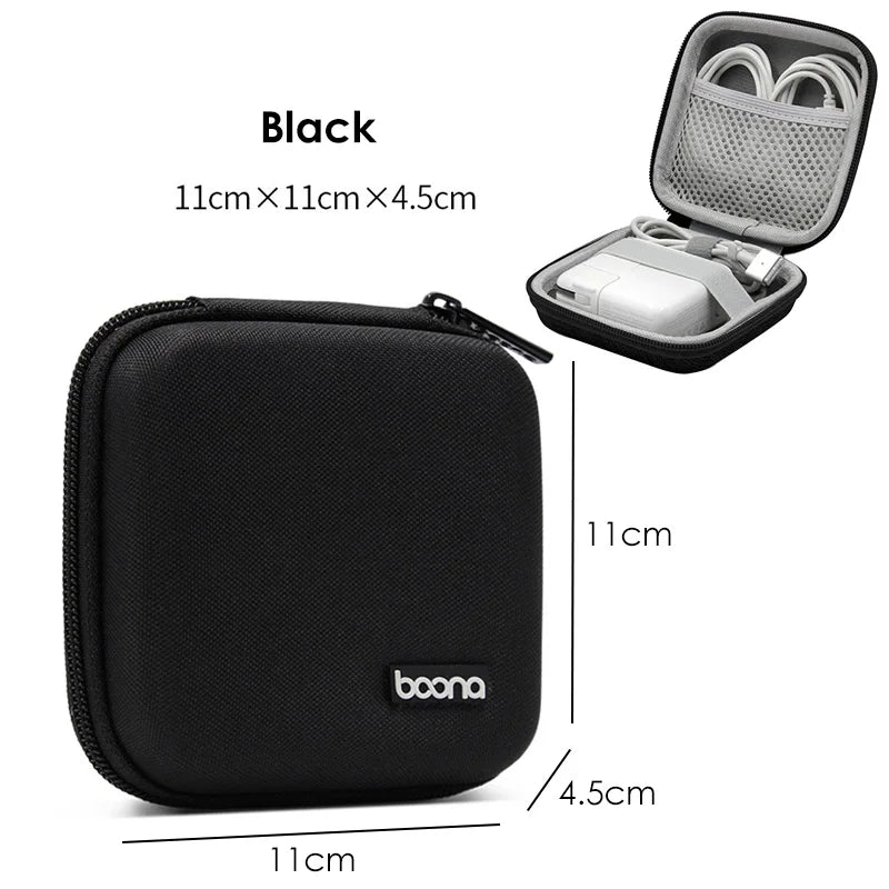 Tragbare Kopfhörer Lagerung Tasche Daten Kabel Organizer Tasche Multifunktionale Digitale Gadgets Fall Ladegerät U Disk Schutzhülle