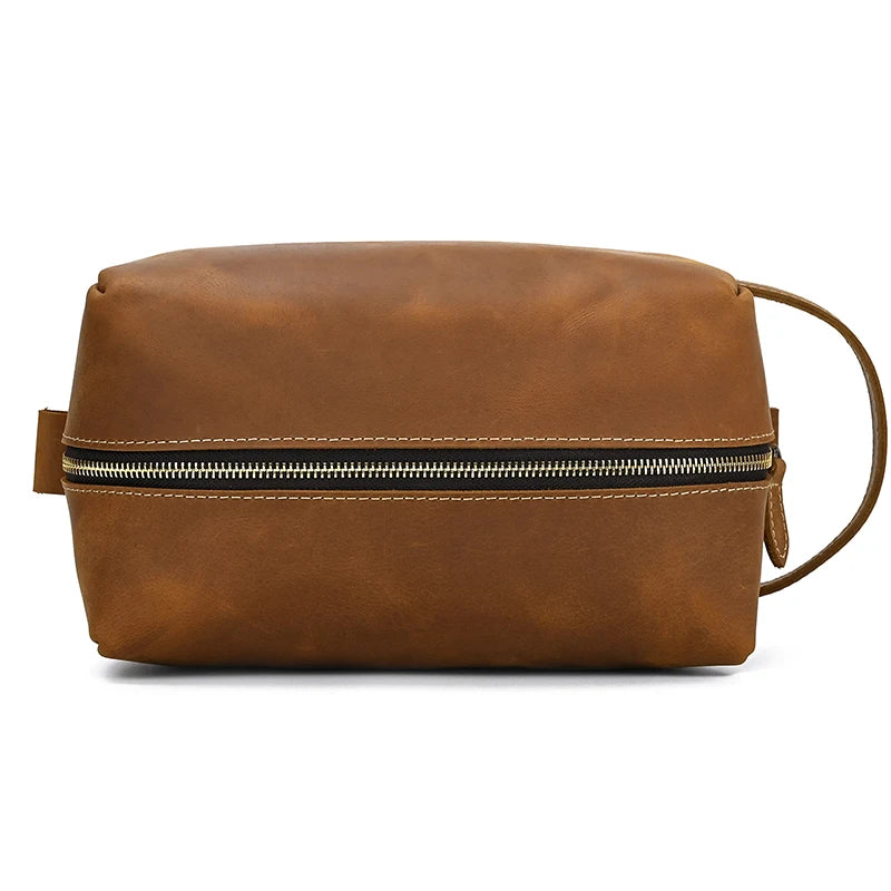 Große Kapazität Mode Hand Kupplungen Männer Frauen Leder Lagerung Taschen Make-Up Tasche Neue Mode Stil Waschen Tasche Für Reise Rindsleder