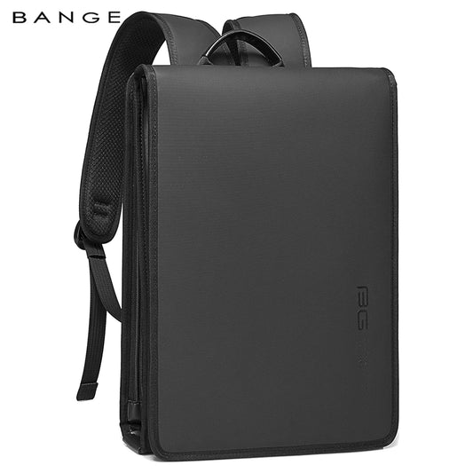 BANGE Neue Design Männer Rucksack Wasserdicht Passt für 14,1 zoll Laptop Tasche Teenager Reisetasche Schule Tasche Stadt Business Rucksack Mann