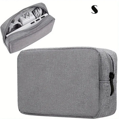 Digitale tragbare Organizer-Hülle für Kopfhörer, Reiseschrank, Aufbewahrungstasche, Reißverschluss, Zubehör, Ladegerät, Datenkabel, USB-Tasche