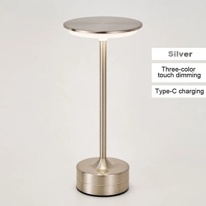 LED Tischlampe Touch Sensor Nachtlicht USB Aufladbare Tragbare Schlafzimmer Nachtlicht Drahtlose Leselampe Restaurant Hotel Bar