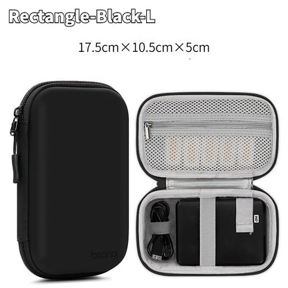 Tragbare Kopfhörer Lagerung Tasche Daten Kabel Organizer Tasche Multifunktionale Digitale Gadgets Fall Ladegerät U Disk Schutzhülle
