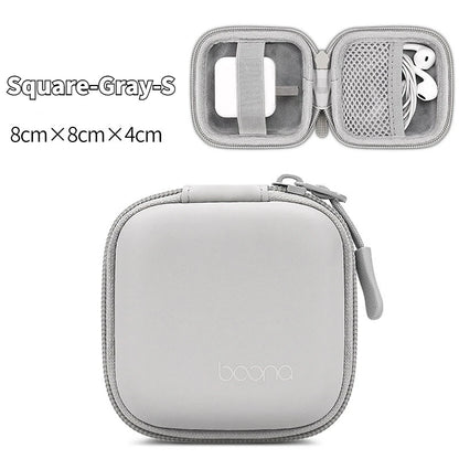 Tragbare Kopfhörer Lagerung Tasche Daten Kabel Organizer Tasche Multifunktionale Digitale Gadgets Fall Ladegerät U Disk Schutzhülle