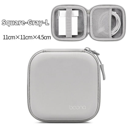 Tragbare Kopfhörer Lagerung Tasche Daten Kabel Organizer Tasche Multifunktionale Digitale Gadgets Fall Ladegerät U Disk Schutzhülle