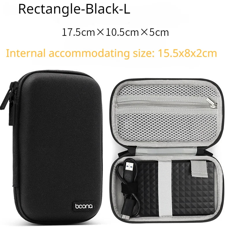 Tragbare Kopfhörer Lagerung Tasche Daten Kabel Organizer Tasche Multifunktionale Digitale Gadgets Fall Ladegerät U Disk Schutzhülle