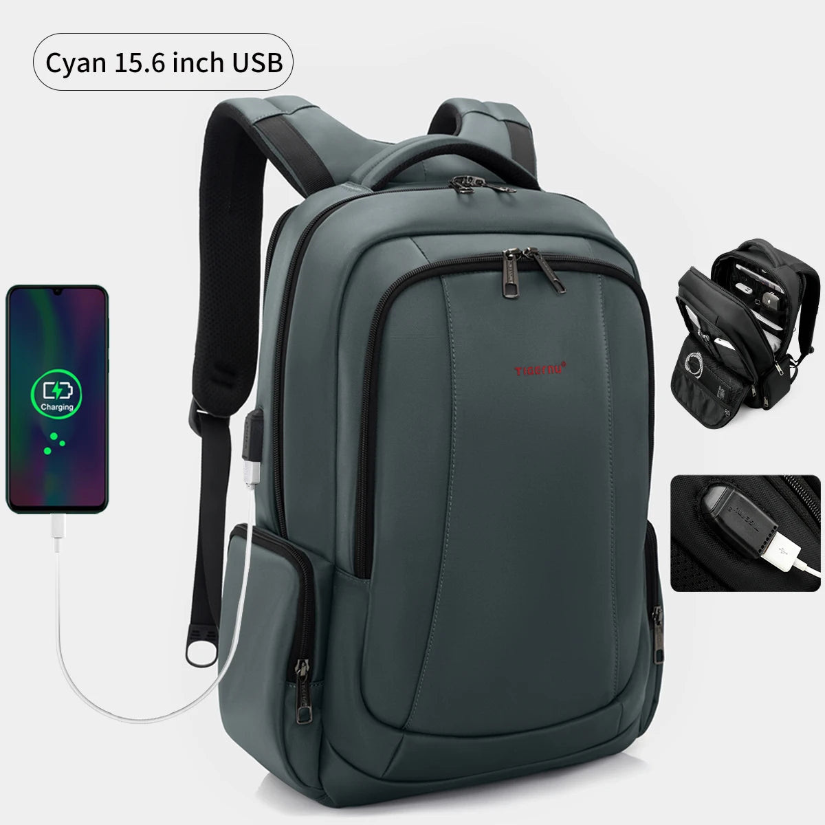 Tigernu Männer Rucksack 14 15,6 17,3 zoll Laptop Rucksack Taschen Für Männer Anti Diebstahl Taschen Schule Rucksack Männlichen Reise Rucksack Rucksack