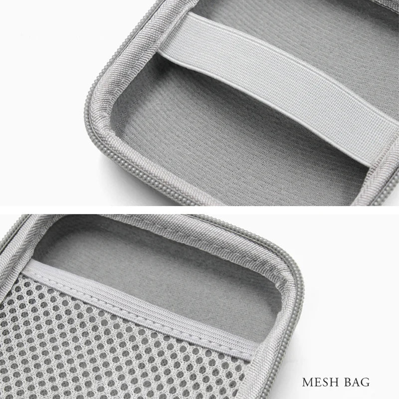 Tragbare Kopfhörer Lagerung Tasche Daten Kabel Organizer Tasche Multifunktionale Digitale Gadgets Fall Ladegerät U Disk Schutzhülle