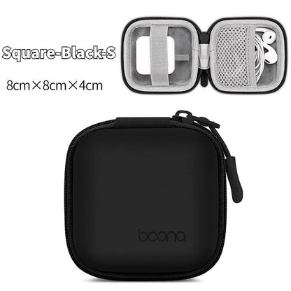 Tragbare Kopfhörer Lagerung Tasche Daten Kabel Organizer Tasche Multifunktionale Digitale Gadgets Fall Ladegerät U Disk Schutzhülle