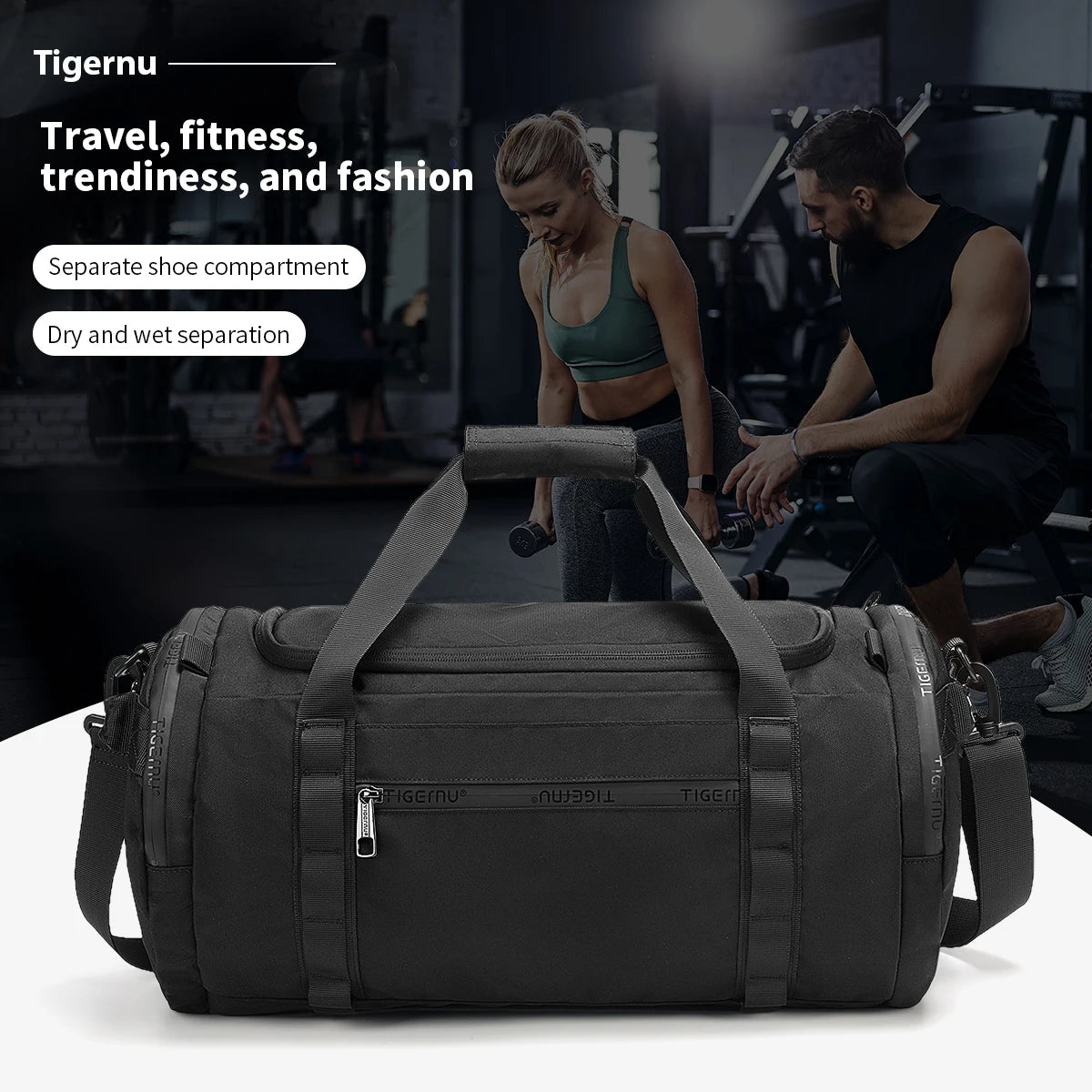 Tigernu Sport Taschen Männer Gym Taschen Für Fitness Training Im Freien Wasserdichte Taschen Männlichen Messenger Tasche Reisetaschen Für Männer Handtasche Männer