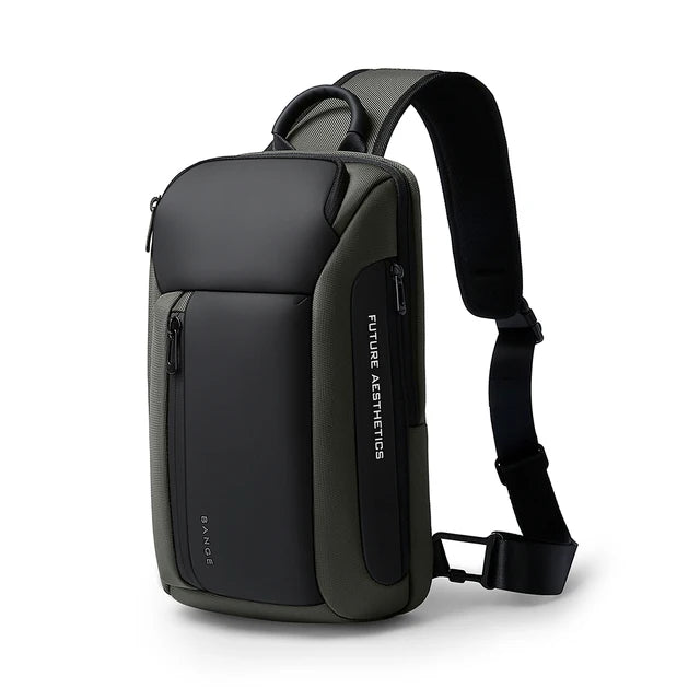 Bange Neue Oxford Mode Wasserdichte Brusttasche Umhängetasche Herrenmodelle Herren Brusttasche Freizeit Schultertasche Große Kapazität