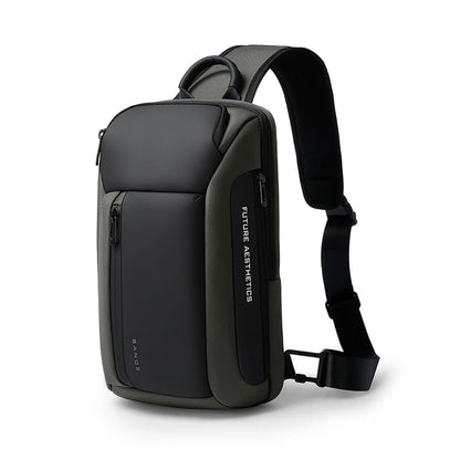 Bange Neue Oxford Mode Wasserdichte Brusttasche Umhängetasche Herrenmodelle Herren Brusttasche Freizeit Schultertasche Große Kapazität