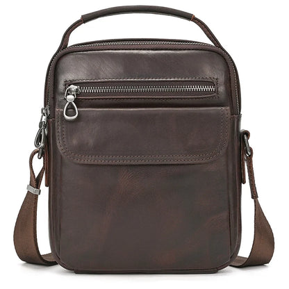 Neue Mode Für Männer Leder Schulter Tasche Aus Echtem Leder Umhängetasche Mann Taschen Echtes Rindsleder Sling Tasche Für Männliche Messenger Taschen