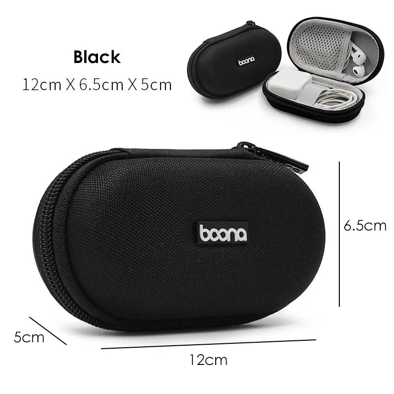 Tragbare Kopfhörer Lagerung Tasche Daten Kabel Organizer Tasche Multifunktionale Digitale Gadgets Fall Ladegerät U Disk Schutzhülle