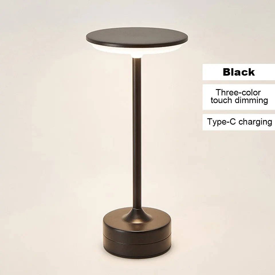 LED Tischlampe Touch Sensor Nachtlicht USB Aufladbare Tragbare Schlafzimmer Nachtlicht Drahtlose Leselampe Restaurant Hotel Bar