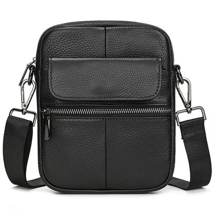 Neue Mode Für Männer Leder Schulter Tasche Aus Echtem Leder Umhängetasche Mann Taschen Echtes Rindsleder Sling Tasche Für Männliche Messenger Taschen