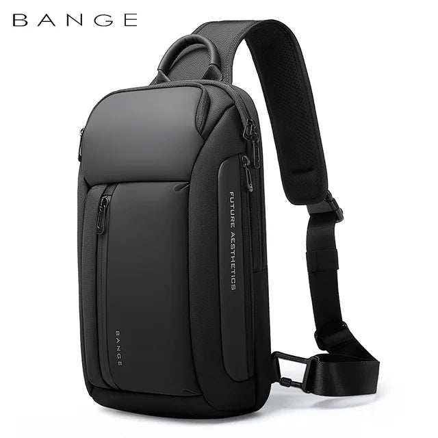 Bange Neue Oxford Mode Wasserdichte Brusttasche Umhängetasche Herrenmodelle Herren Brusttasche Freizeit Schultertasche Große Kapazität