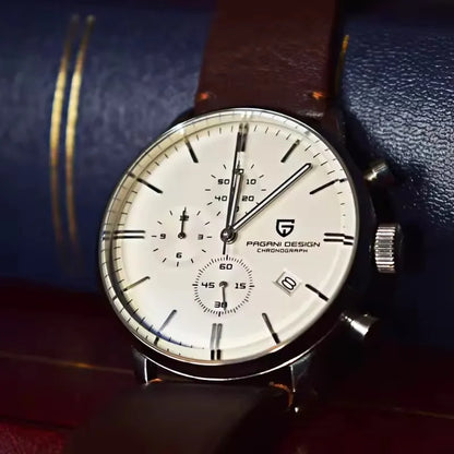 PAGANI DESIGN Neue Männer Uhren Multi zeitzone Quarz Business uhr Auto Datum Männer Uhren Japan Movt Uhr Männer Chronograph Geschenk
