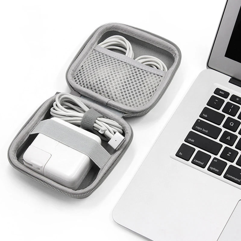 Tragbare Kopfhörer Lagerung Tasche Daten Kabel Organizer Tasche Multifunktionale Digitale Gadgets Fall Ladegerät U Disk Schutzhülle